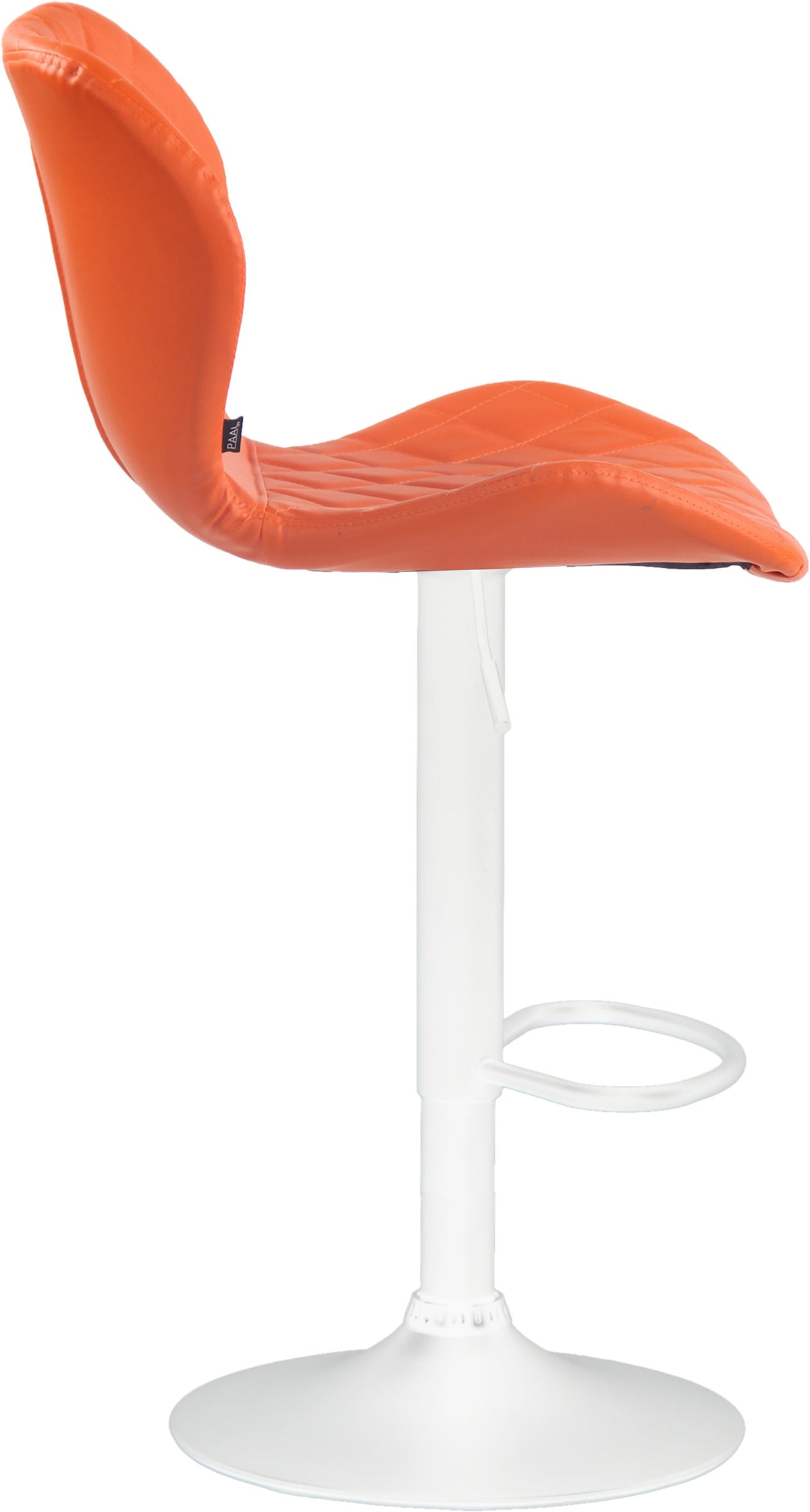 Barhocker Cork Kunstleder weiß – Ansicht 8
