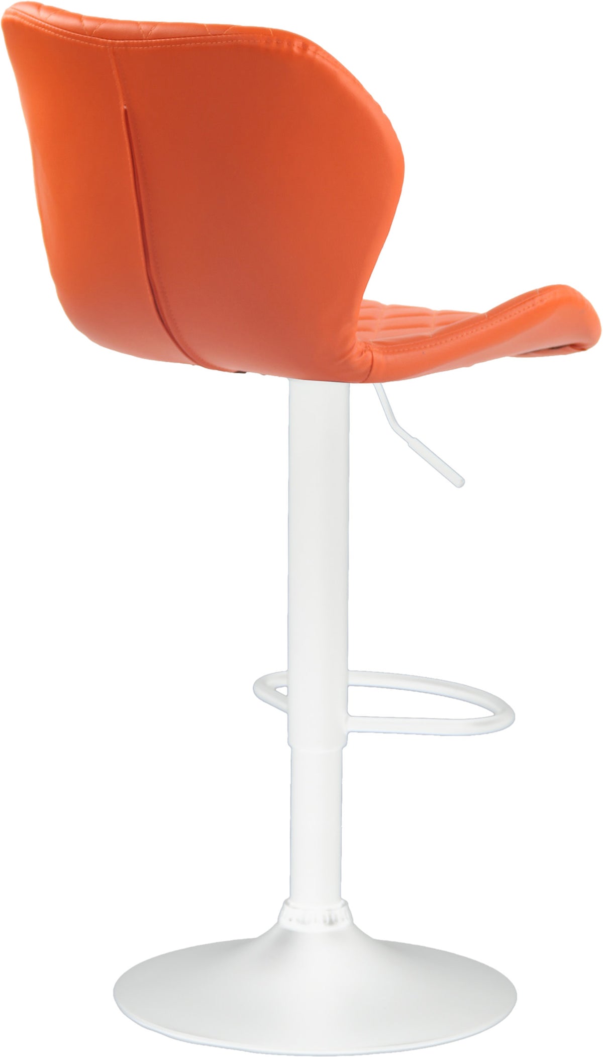 Barhocker Cork Kunstleder weiß – Ansicht 9