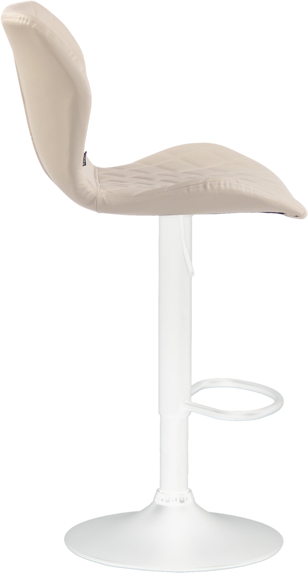 Barhocker Cork Kunstleder weiß – Ansicht 13