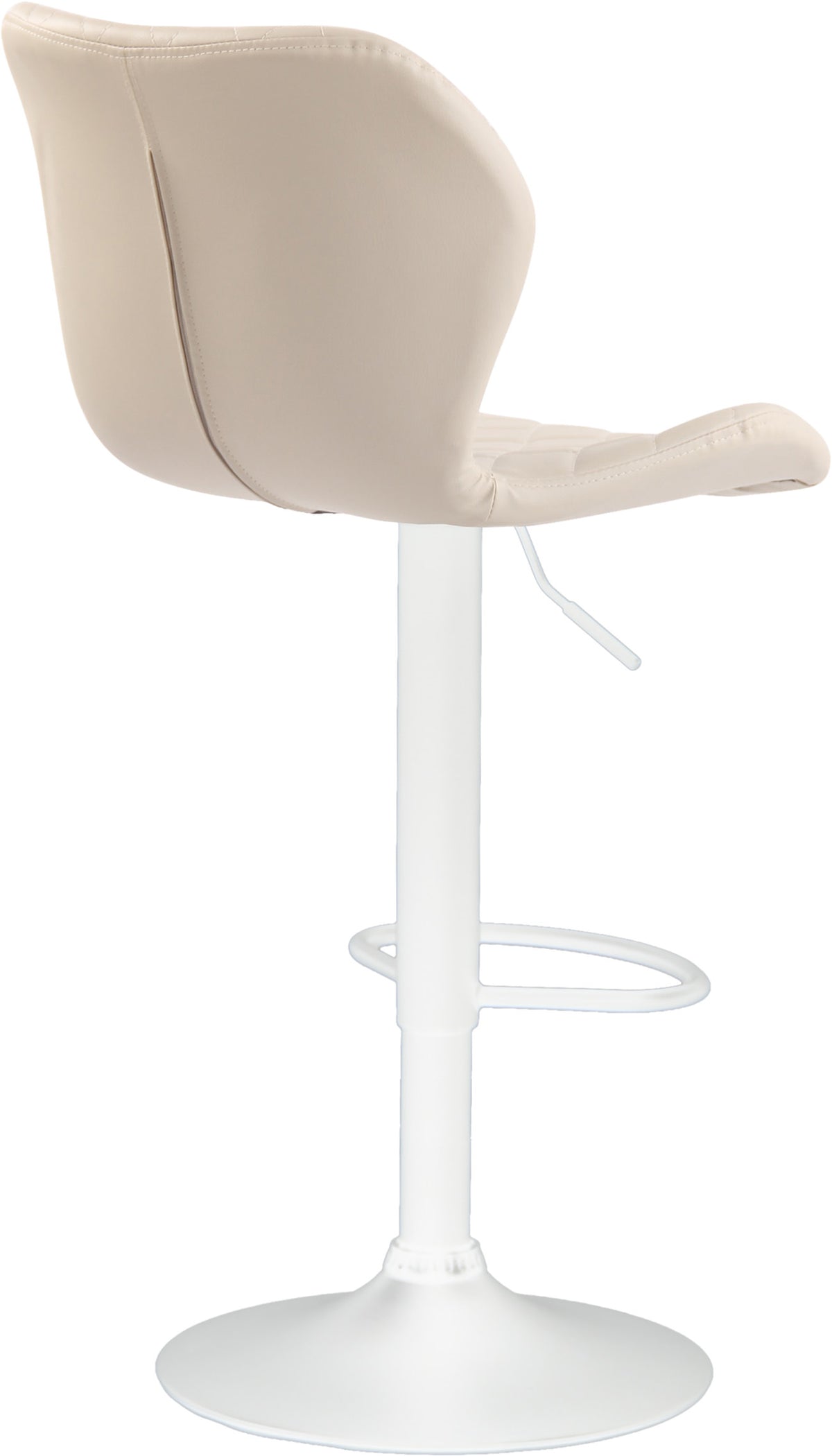 Barhocker Cork Kunstleder weiß – Ansicht 14
