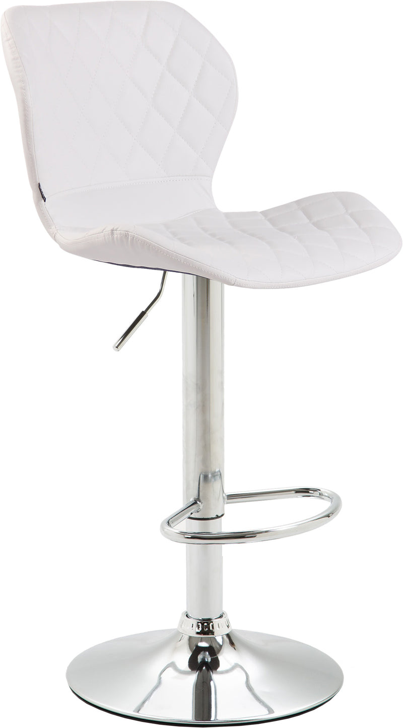 Barhocker Cork Kunstleder chrom