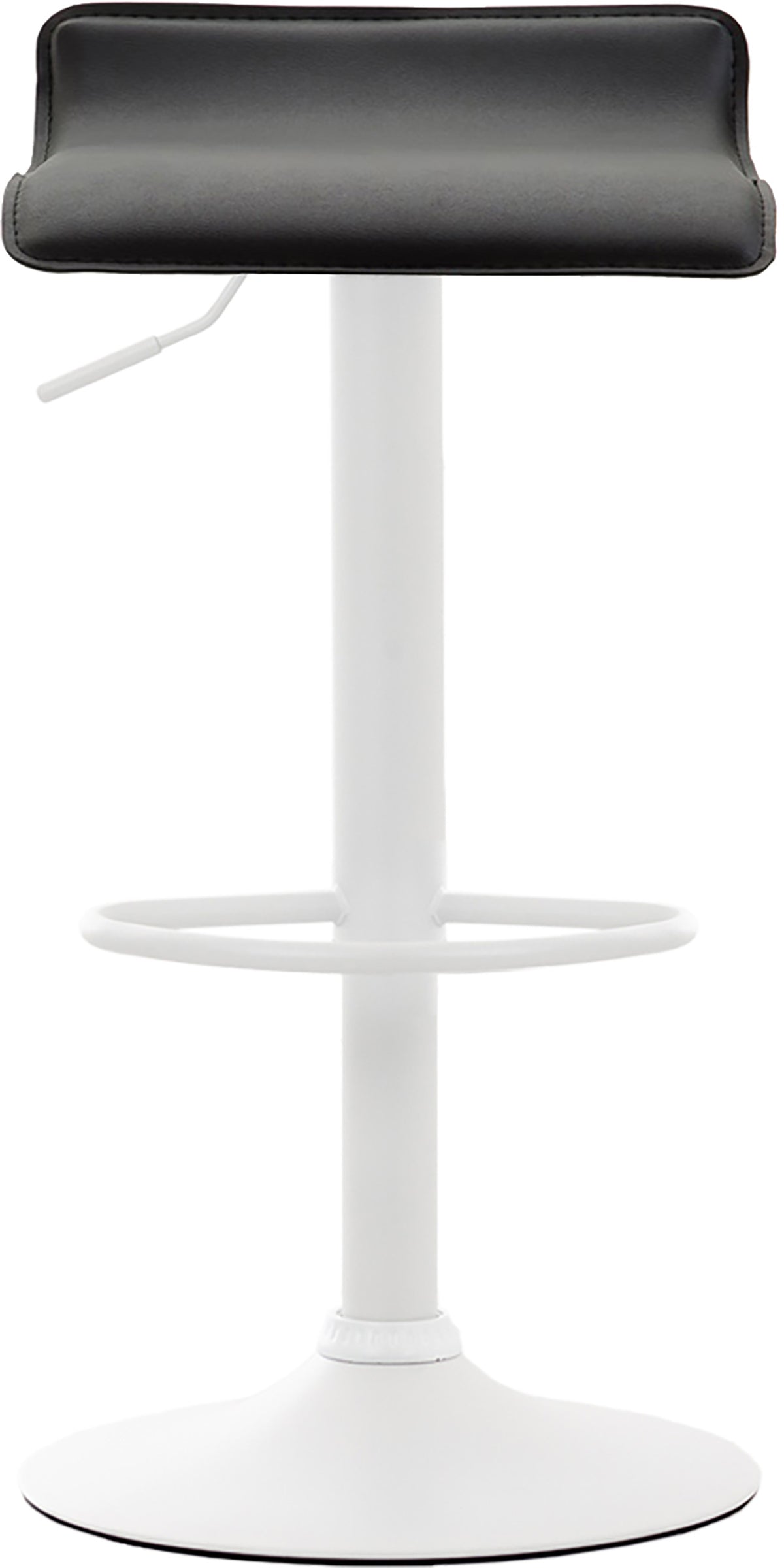 Barhocker Dyn V2 Kunstleder weiß – Ansicht 2