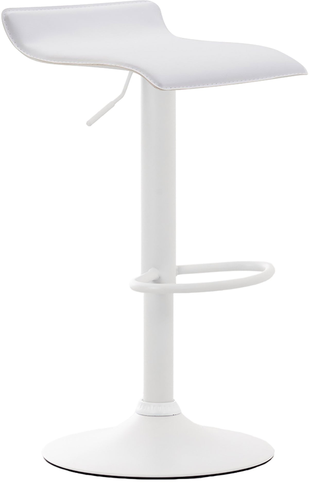 Barhocker Dyn V2 Kunstleder weiß – Ansicht 10