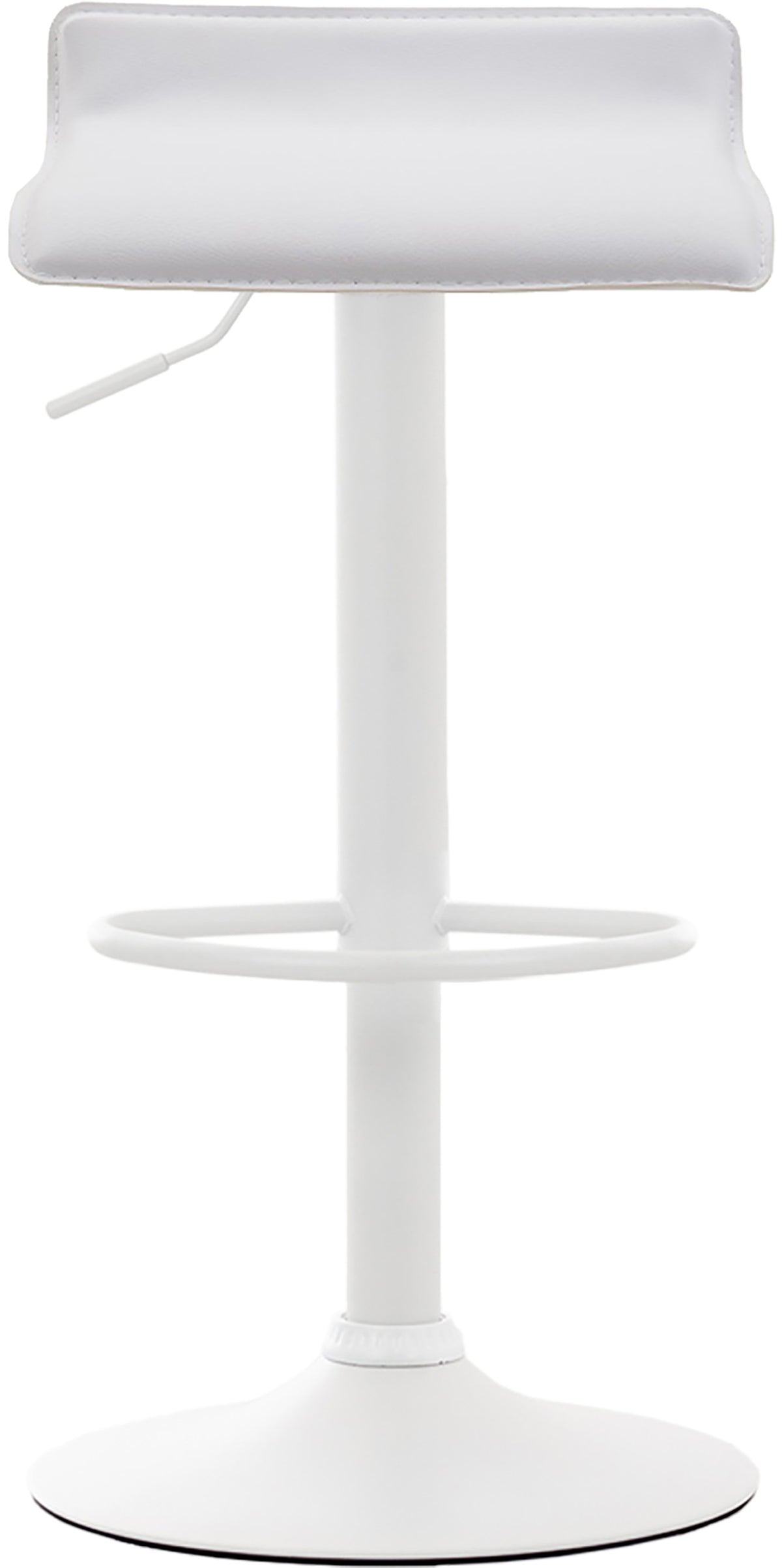 Barhocker Dyn V2 Kunstleder weiß – Ansicht 11