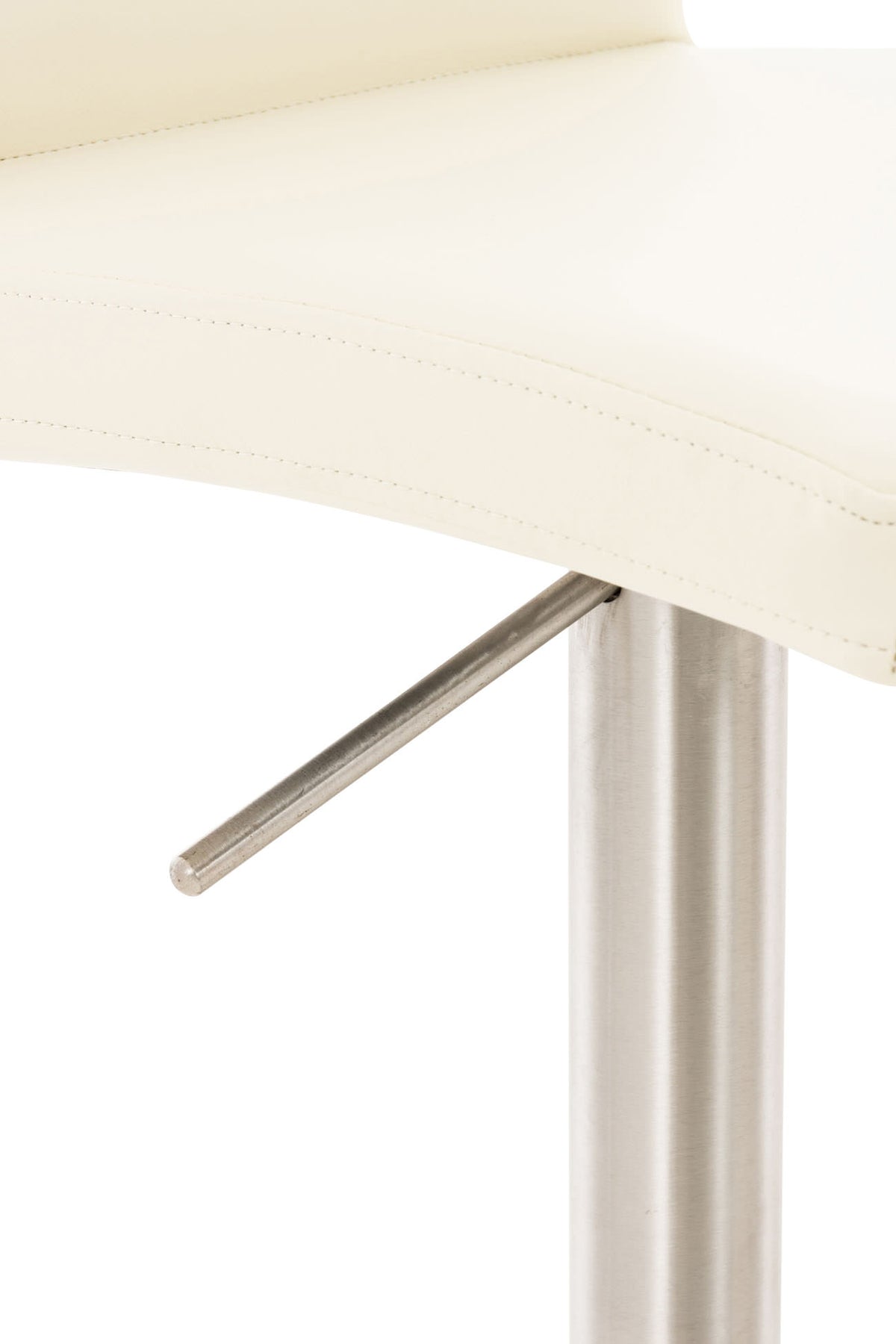 2er Set Barhocker Cadiz Kunstleder edelstahl – Ansicht 16
