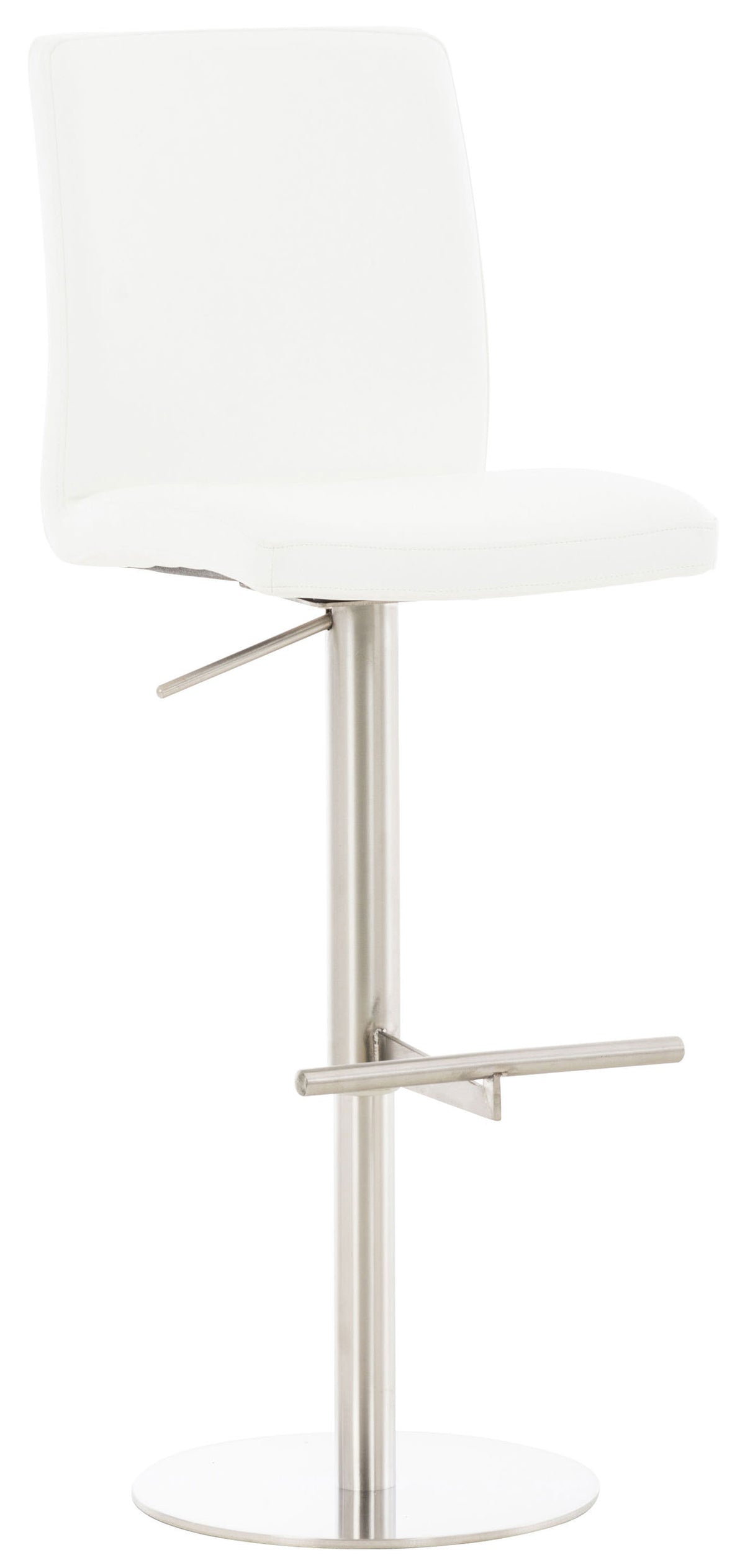 2er Set Barhocker Cadiz Kunstleder edelstahl – Ansicht 19
