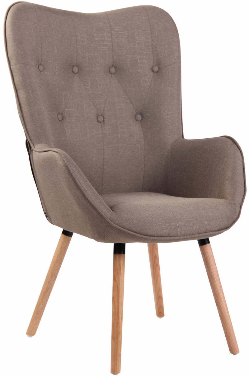 Lounger Ashford Stoff natura