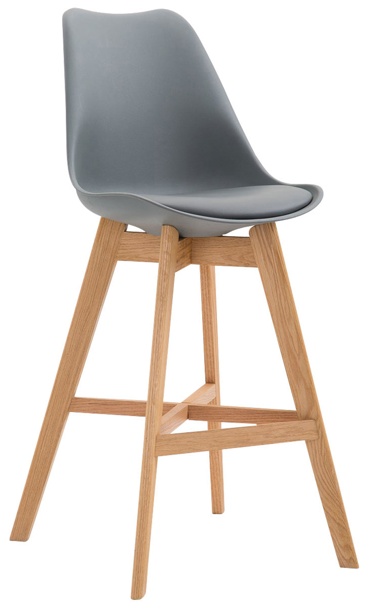 2er Set Barhocker Cannes Kunststoff natura – Ansicht 16
