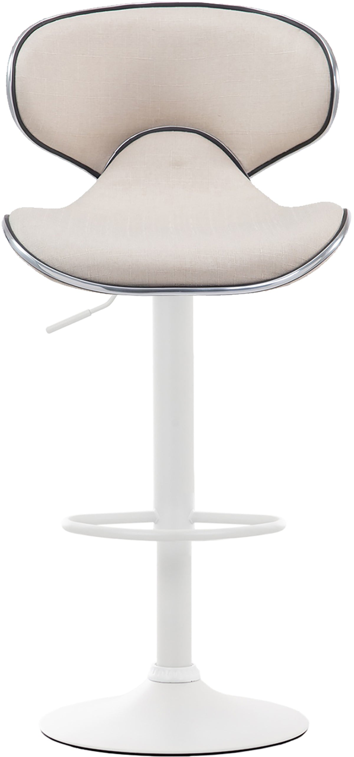 Barhocker Las Vegas V2 Stoff weiß – Ansicht 5