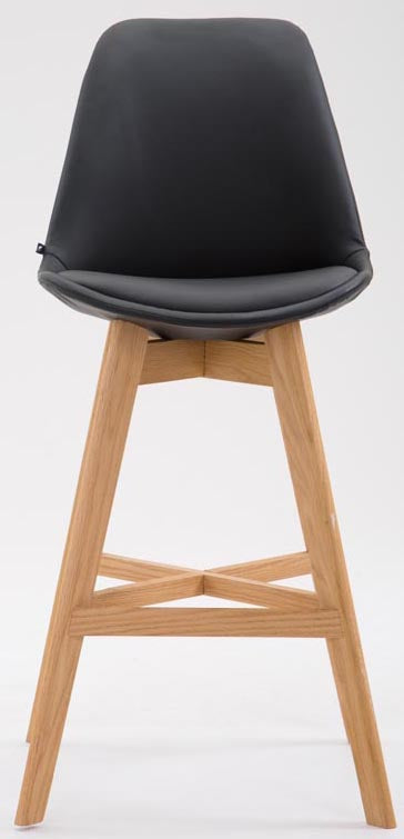 2er Set Barhocker Cannes Kunstleder Natura – Ansicht 2