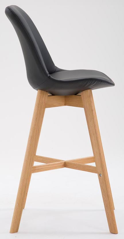 2er Set Barhocker Cannes Kunstleder Natura – Ansicht 3