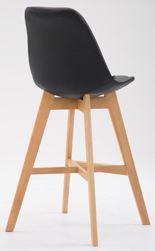 2er Set Barhocker Cannes Kunstleder Natura – Ansicht 4