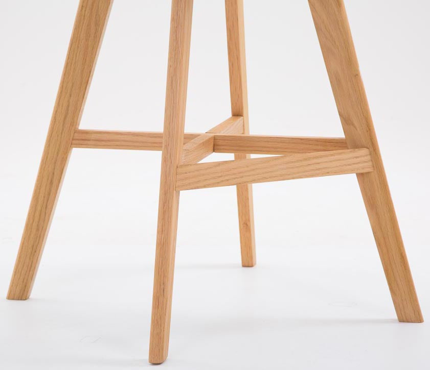 2er Set Barhocker Cannes Kunstleder Natura – Ansicht 8