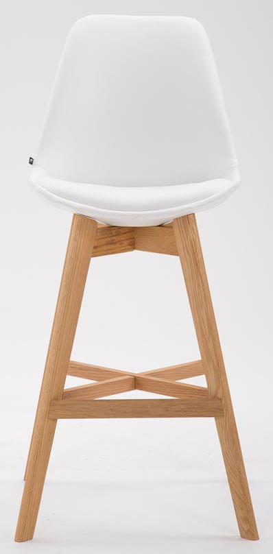 2er Set Barhocker Cannes Kunstleder natura – Ansicht 3