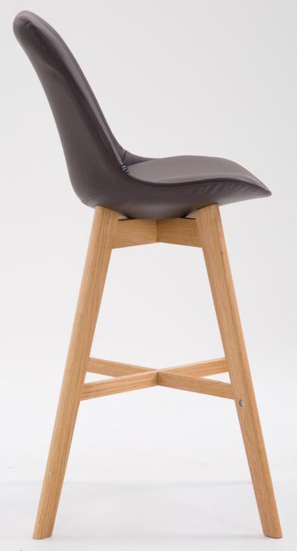 2er Set Barhocker Cannes Kunstleder natura – Ansicht 14