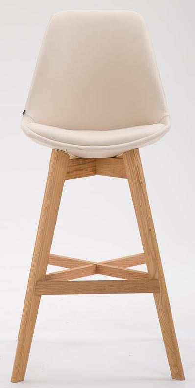 2er Set Barhocker Cannes Kunstleder natura – Ansicht 18