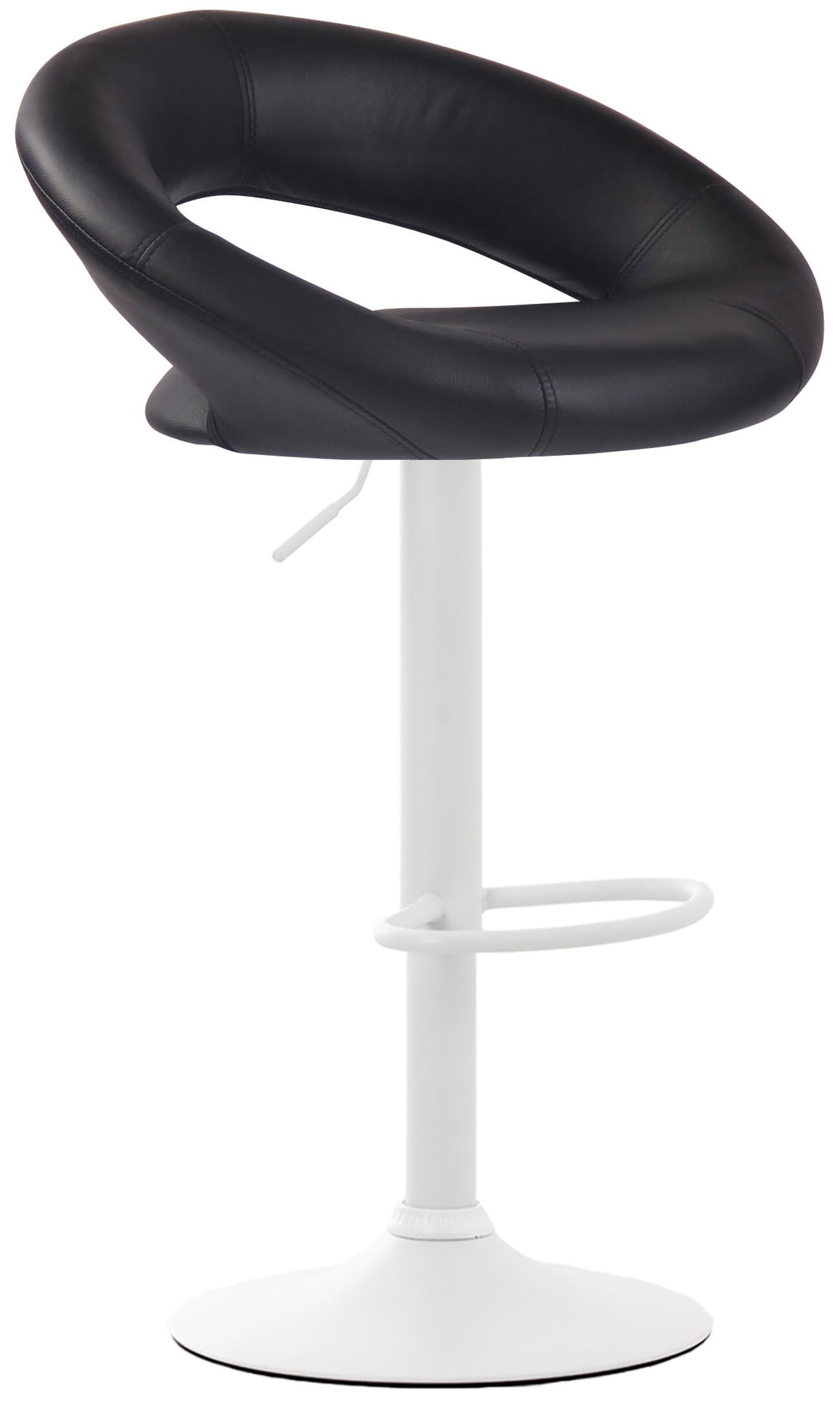 Barhocker Olinda Kunstleder weiß – Ansicht 10