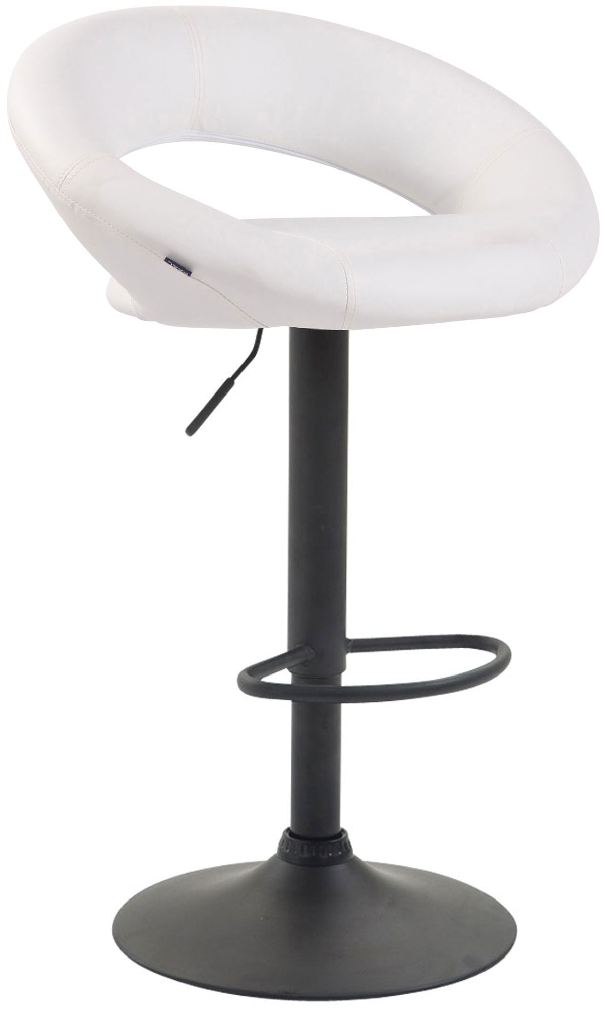 Barhocker Olinda Kunstleder schwarz – Ansicht 11