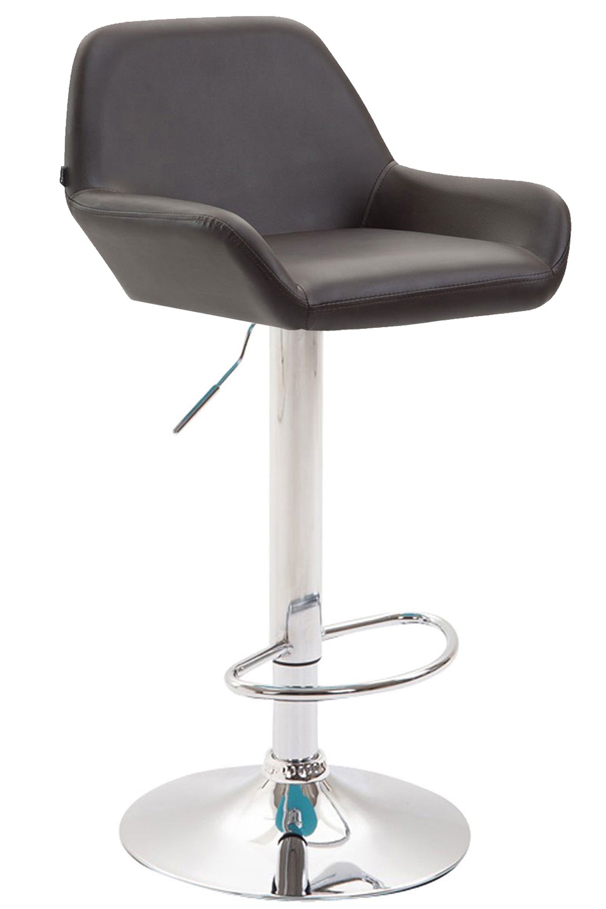 2er Set Barhocker Braga Kunstleder chrom – Ansicht 2