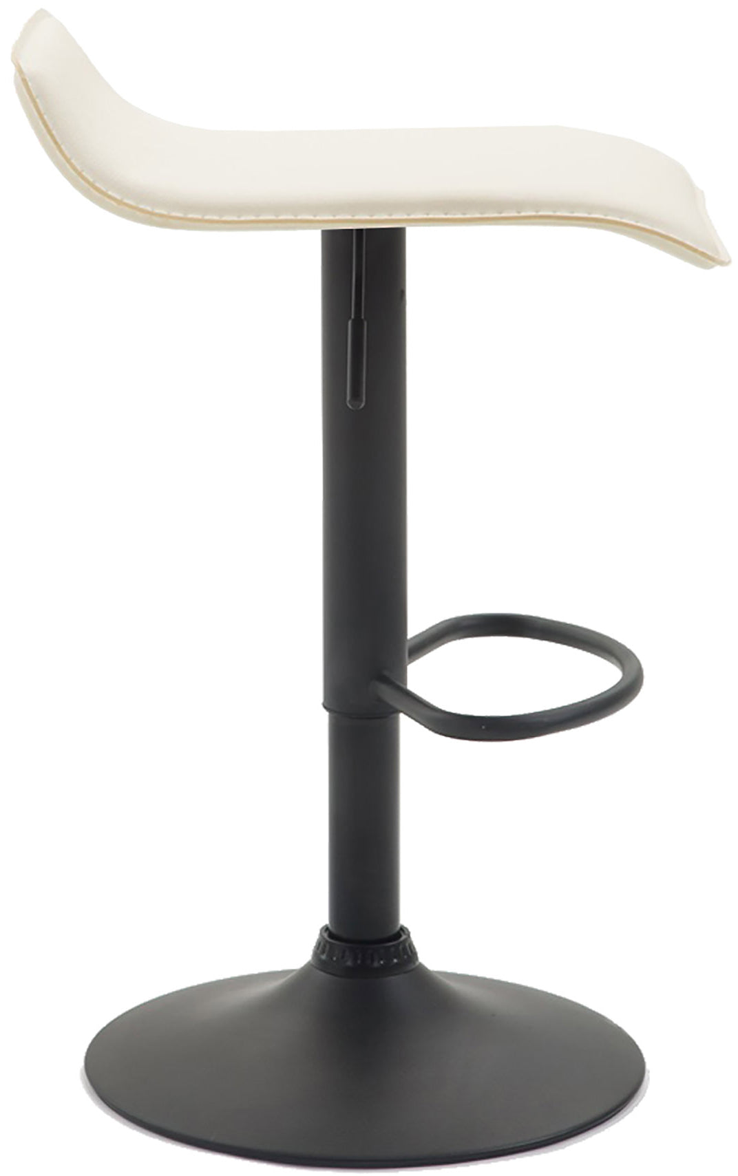 2er Set Barhocker Dyn V2 Kunstleder schwarz – Ansicht 9