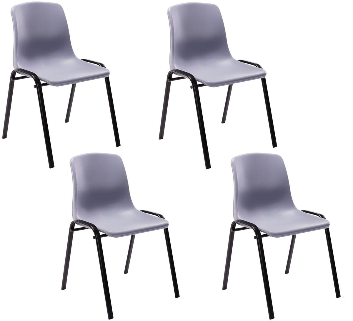 4er Set Stapelstuhl Nowra Kunststoff – Ansicht 15
