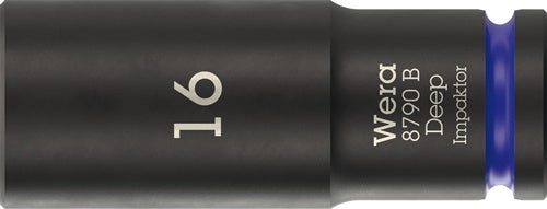 Steckschlüsseleinsatz 8790 B Impaktor Deep 3/8 Zoll 16mm L63mm WERA