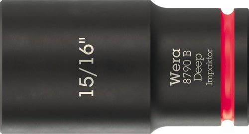 Steckschlüsseleinsatz 8790 B Impaktor Deep 3/8 Zoll 15/16 Zoll L63mm WERA