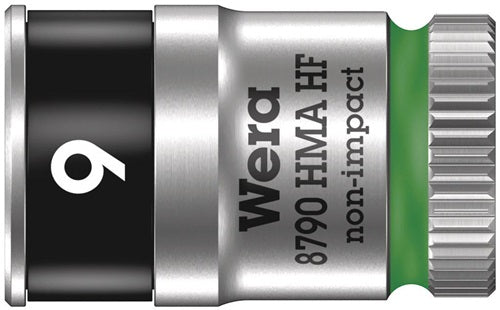 Steckschlüsseleinsatz 8790 HMA HF 1/4 ? 6-kant Schlüsselweiße 9 mm Länge 23 mm WERA
