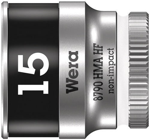 Steckschlüsseleinsatz 8790 HMA HF 1/4 Zoll 6-kant SW 15mm L23mm WERA