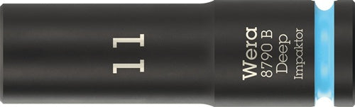 Steckschlüsseleinsatz 8790 B Impaktor Deep 3/8 Zoll 11mm L63mm WERA