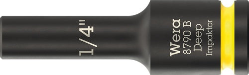 Steckschlüsseleinsatz 8790 B Impaktor Deep 3/8 Zoll 1/4 Zoll L63mm WERA