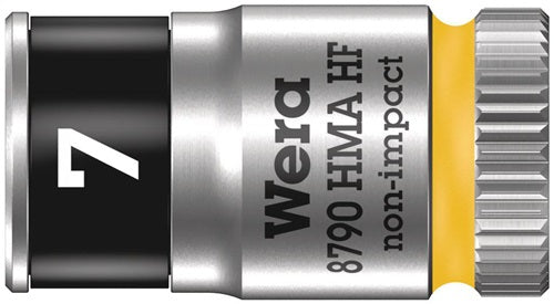 Steckschlüsseleinsatz 8790 HMA HF 1/4 ? 6-kant Schlüsselweiße 7 mm Länge 23 mm WERA