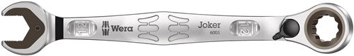 Maulringratschenschlüssel Joker Schlüsselweiße 12 mm Länge 171 mm umschaltbar Ringseite 15 ° WERA