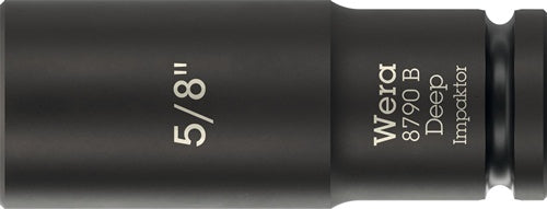 Steckschlüsseleinsatz 8790 B Impaktor Deep 3/8 Zoll 5/8 Zoll L63mm WERA