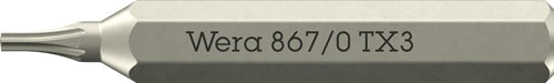 Bit 867/0 Micro TX 3 L30mm WERA - VPE: 10