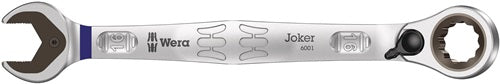 Maulringratschenschlüssel Joker Schlüsselweiße 16 mm Länge 213 mm umschaltbar Ringseite 15 ° WERA