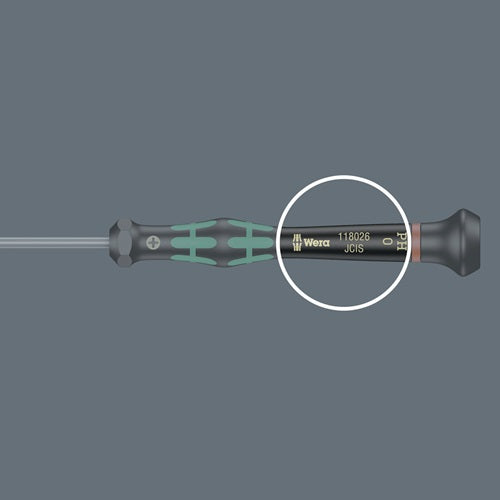 Elektronik-Feinmechanik-Schraubendreher 2035 35 mm Klingenlänge 80 mm WERA – Ansicht 6
