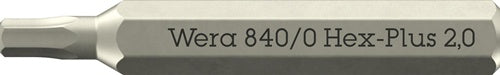 Bit 840/0 Micro 2mm L30mm WERA - VPE: 10