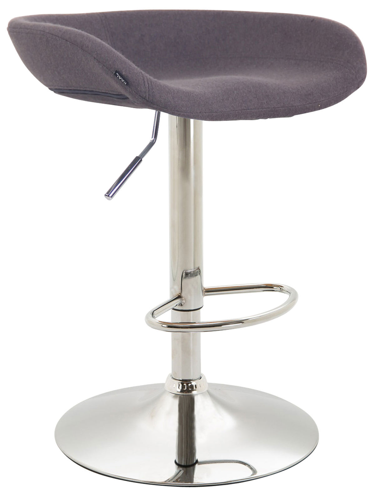 Barhocker Anaheim Filz chrom – Ansicht 6