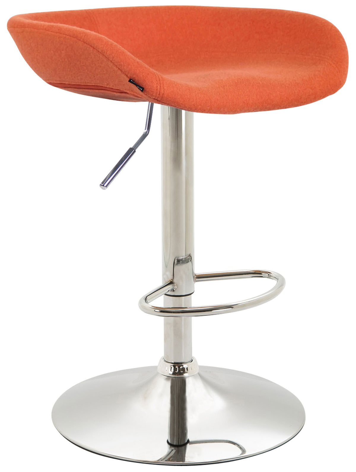 Barhocker Anaheim Filz chrom – Ansicht 12