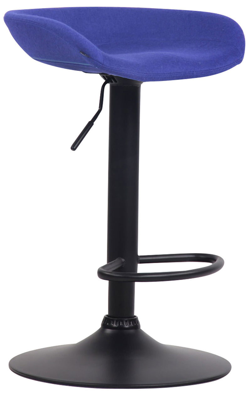 Barhocker Anaheim Filz schwarz