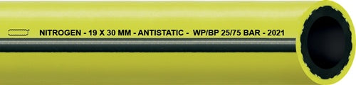 Stickstoffschlauch NITROGEN/YELLOW ID 195mm AD 300mm L40m Gelb TEGUMA - VPE: 40