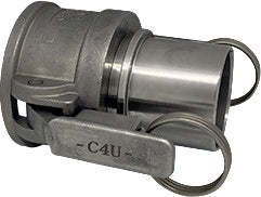 HebelarmkSafe-Lock Kamlok Typ C VA (14408) 8788mm 3 Zoll Schl-Gr75mm TEGUMA