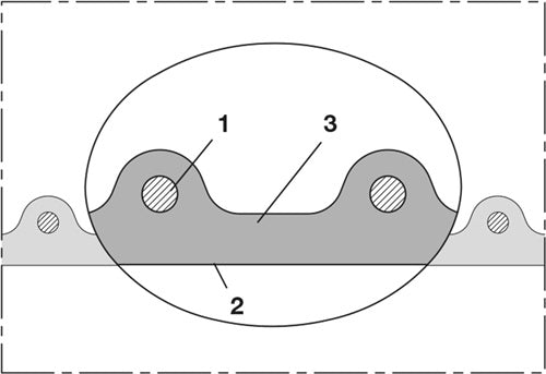 Saugfahrzeugschlauch Innen-Ø 150-152 mm Länge 10 m NORRES - VPE: 10 – Ansicht 3