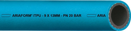 PU-Pressluftschlauch ARIAFORM®/TPU ID 6mm AD 100mm L50m Blau TEGUMA - VPE: 50