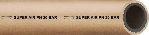 KuPressluftschlauch SUPER AIR ID 80mm AD 130mm L50m Beige TEGUMA - VPE: 50