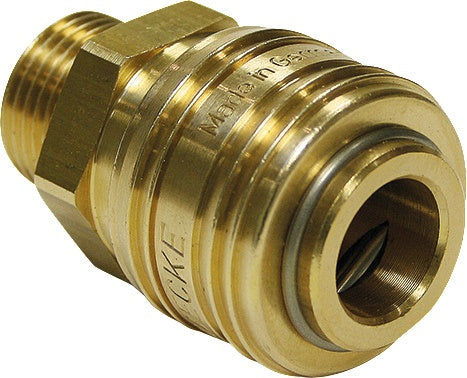 SchnellverKupBSPP-Gewinde/G-Gewinde mAG MS NBR Gew1/4 Zoll