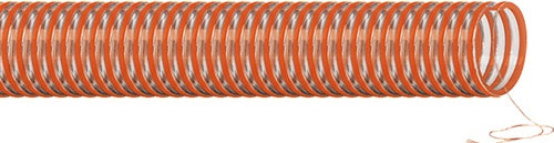 LebensmittelschlNORPLAST PUR 386 SCIROPPO®/PU/FOOD/AS ID38mm TranspAD46mmL30m - VPE: 30