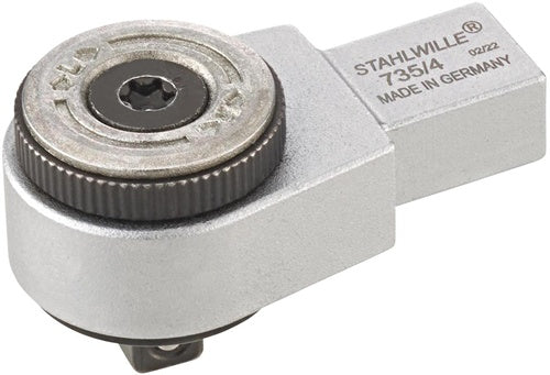 Einsteckumschaltknarre 735/4 1/4 Zoll 9x12mm CR-A-STA STAHLWILLE