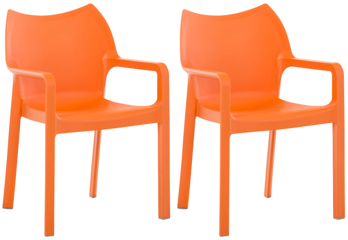 2er SET Stapelstuhl DIVA – Ansicht 9